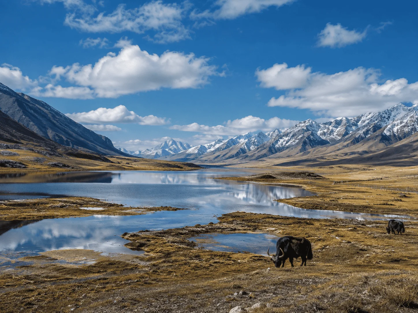 Landscape of Broghil Valley in Chitral, Pakistan
