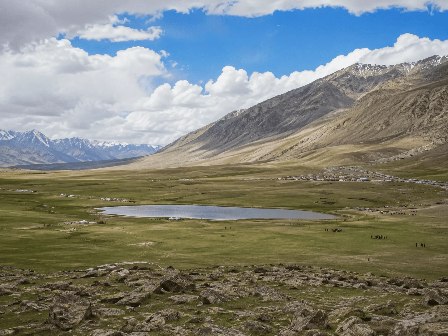 Landscape of Shandur Pass in Chitral, Pakistan