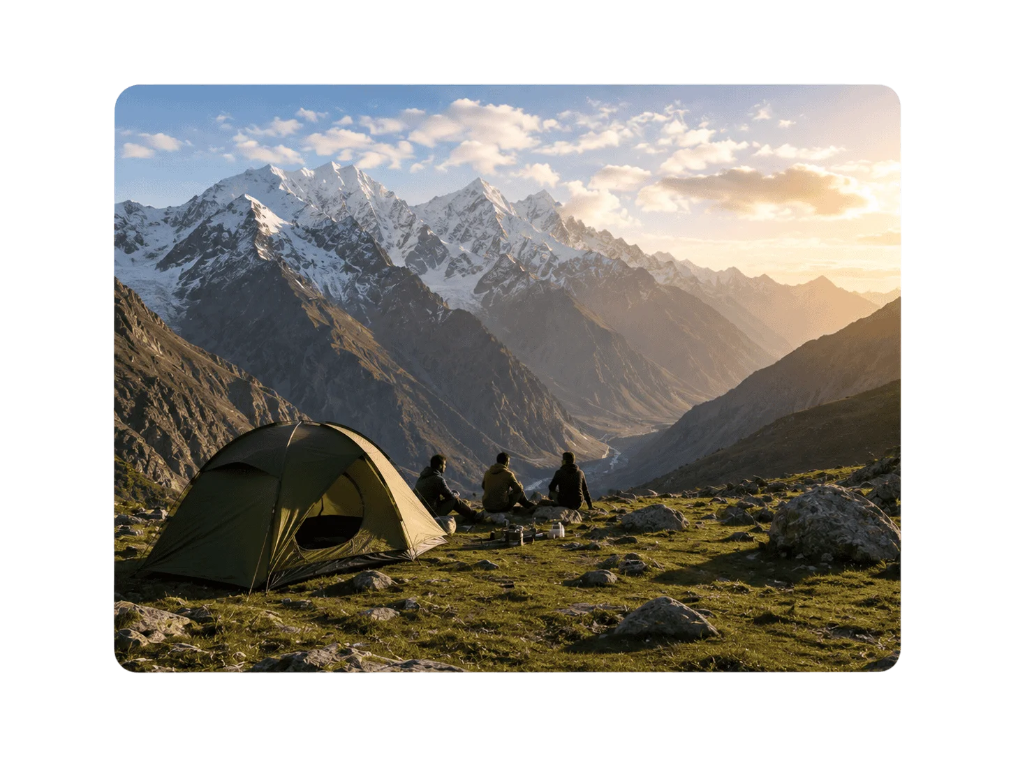Expedition camp