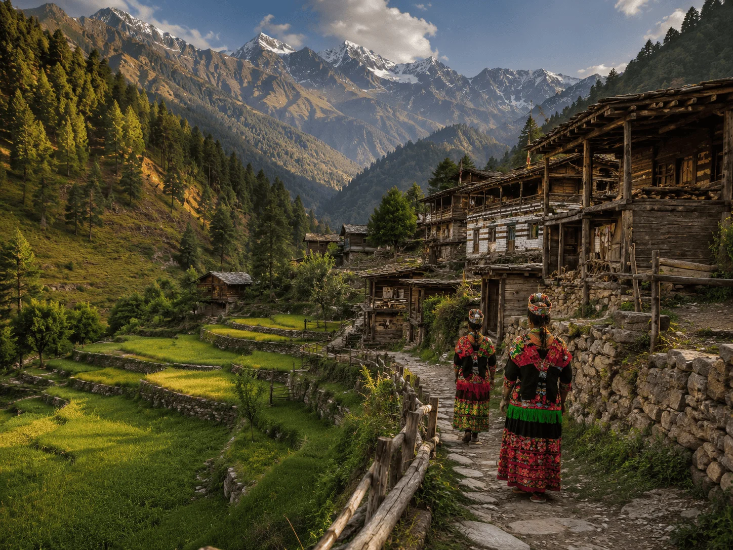 Kalash Valleys Trek & Culture